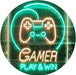 Gamer Play Win Game Room LED Light Sign - Way Up Gifts