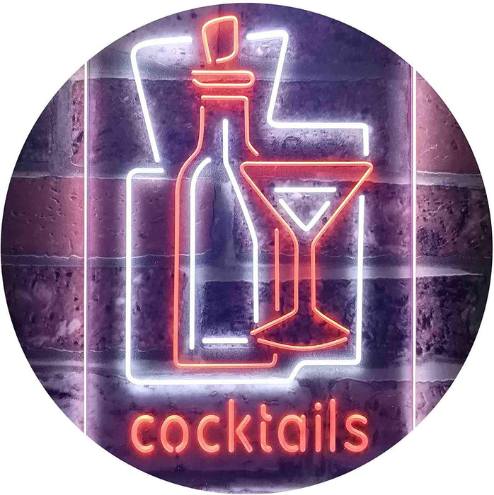 Cocktails Bar LED Light Sign - Way Up Gifts