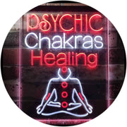 Psychic Chakras Healing LED Light Sign - LED Gift Works