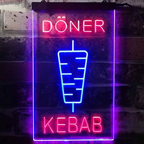 Doner Kebab LED Light Sign - Way Up Gifts
