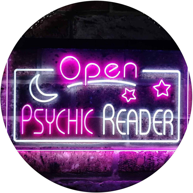 Open Fortune Teller Psychic Reader LED Light Sign - LED Gift Works