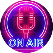 Microphone On Air LED Light Sign - LED Gift Works