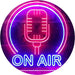 Microphone On Air LED Light Sign - Way Up Gifts