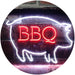 Pork Pig BBQ LED Light Sign - Way Up Gifts