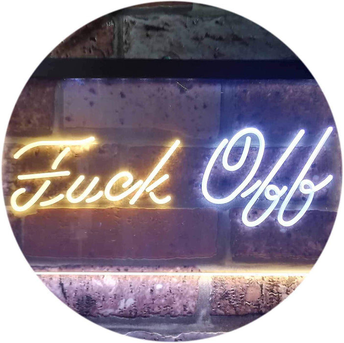Fuck Off LED Light Sign - Way Up Gifts