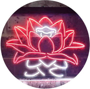 Lotus Flower LED Light Sign - LED Gift Works
