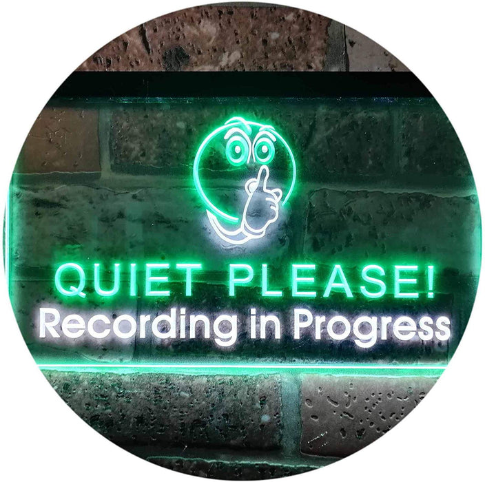 On Air Quiet Please Recording in Progress LED Light Sign - Way Up Gifts