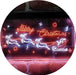 Merry Christmas Santa Claus Sleigh Reindeer LED Light Sign - Way Up Gifts