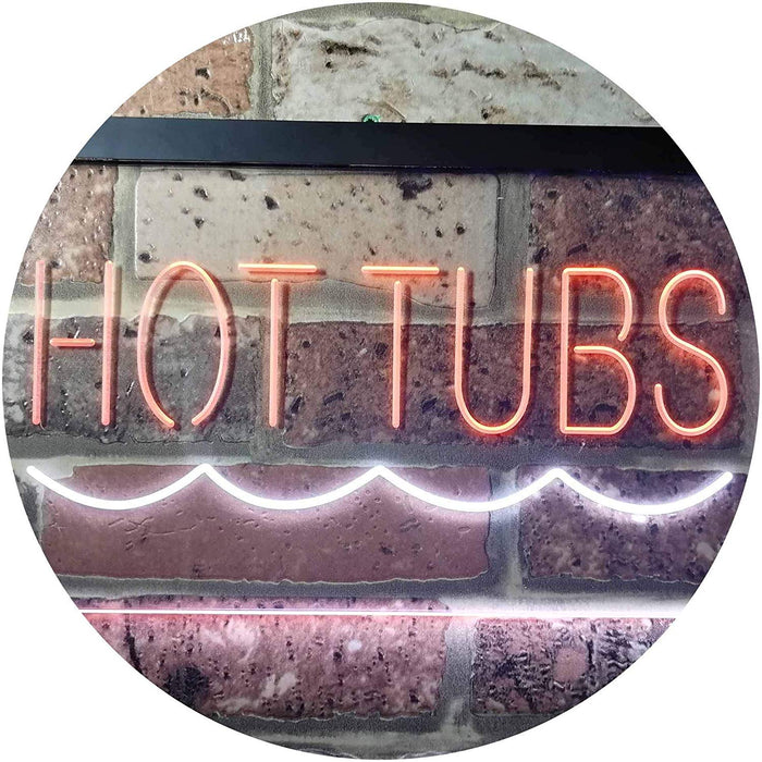 Hot Tubs LED Light Sign - Way Up Gifts