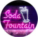 Soda Fountain Drinks LED Light Sign - Way Up Gifts