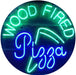 Wood Fired Pizza LED Light Sign - Way Up Gifts
