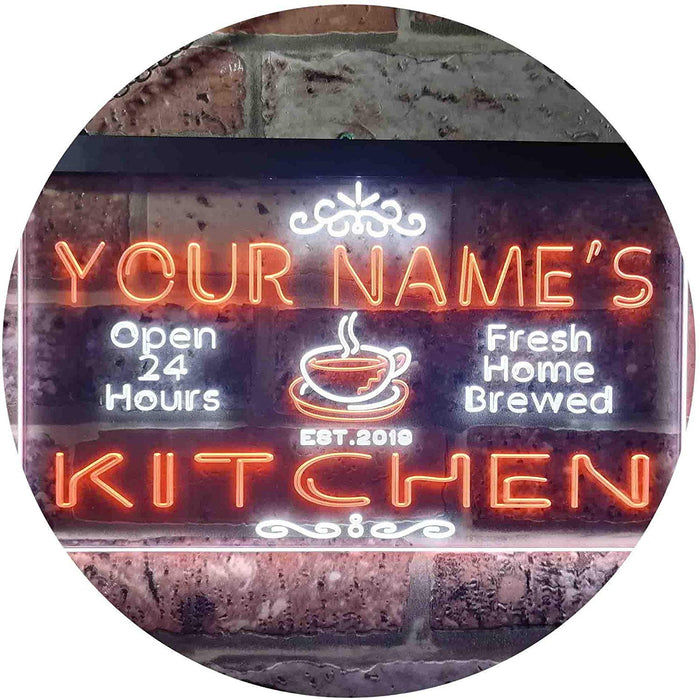 Personalized Home Kitchen Decor LED Light Sign - Way Up Gifts