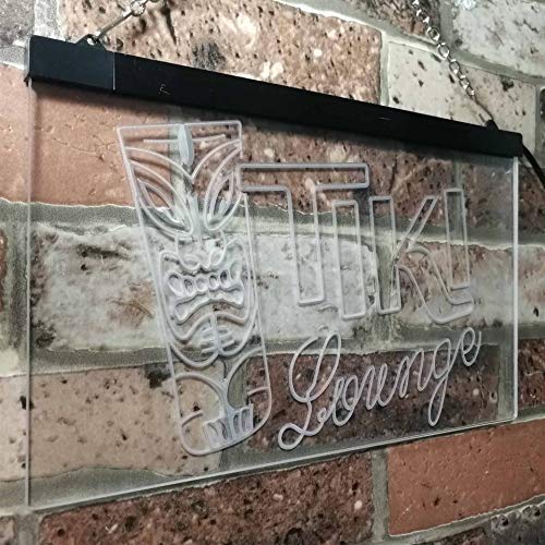 Bar Tiki Lounge LED Light Sign - Way Up Gifts