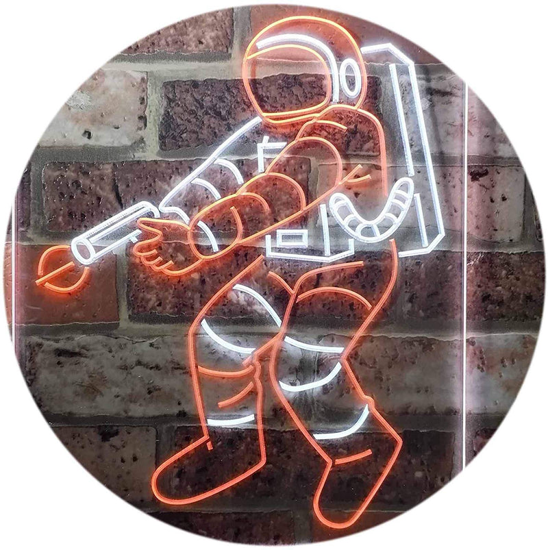 Space Astronaut LED Light Sign - LED Gift Works