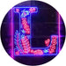 Family Name Letter L Monogram Initial LED Light Sign - Way Up Gifts