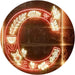 Family Name Letter C Monogram Initial LED Light Sign - Way Up Gifts