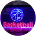 Sports Man Cave Basketball LED Light Sign - Way Up Gifts