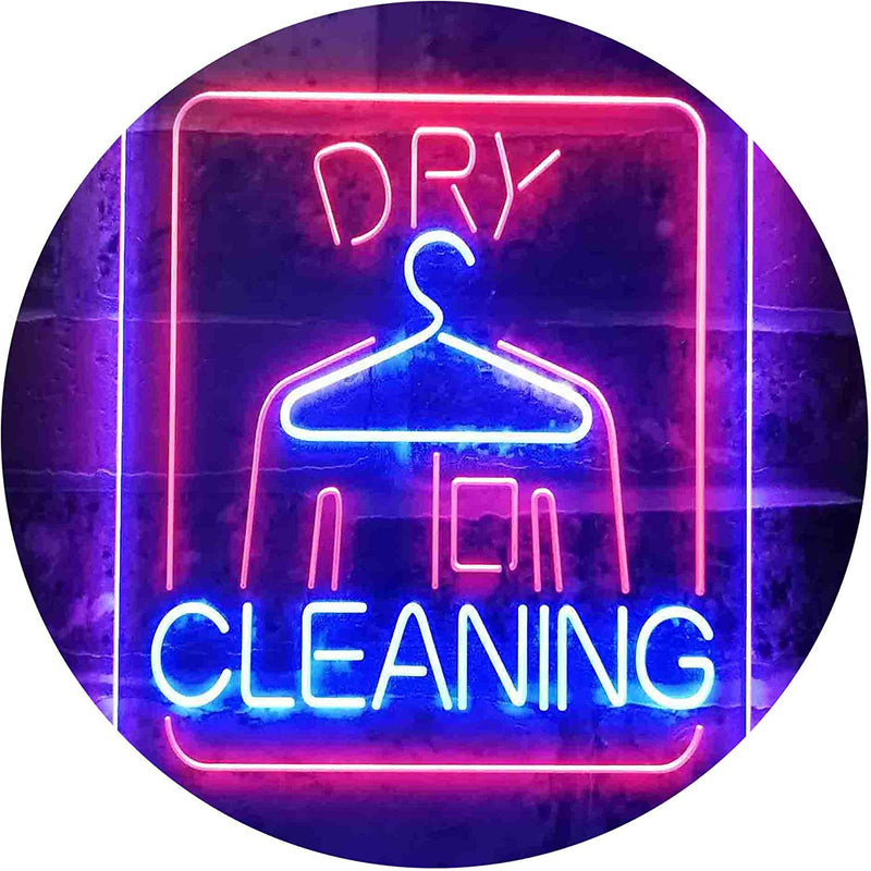 Cleaners Dry Cleaning LED Light Sign - LED Gift Works