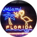 Miami Florida Flamingo LED Light Sign - Way Up Gifts