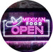 Restaurant Mexican Food Open LED Light Sign - Way Up Gifts