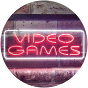 Video Games LED Light Sign - LED Gift Works