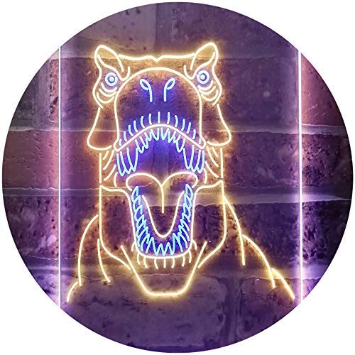 Dinosaur T-Rex LED Light Sign - LED Gift Works