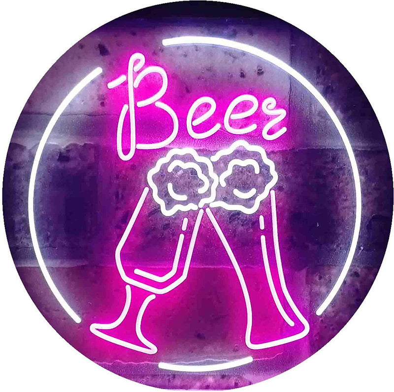 Bar Cheers Beer LED Light Sign - LED Gift Works