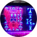 Surf Mask Man Tiki Bar LED Light Sign - Way Up Gifts