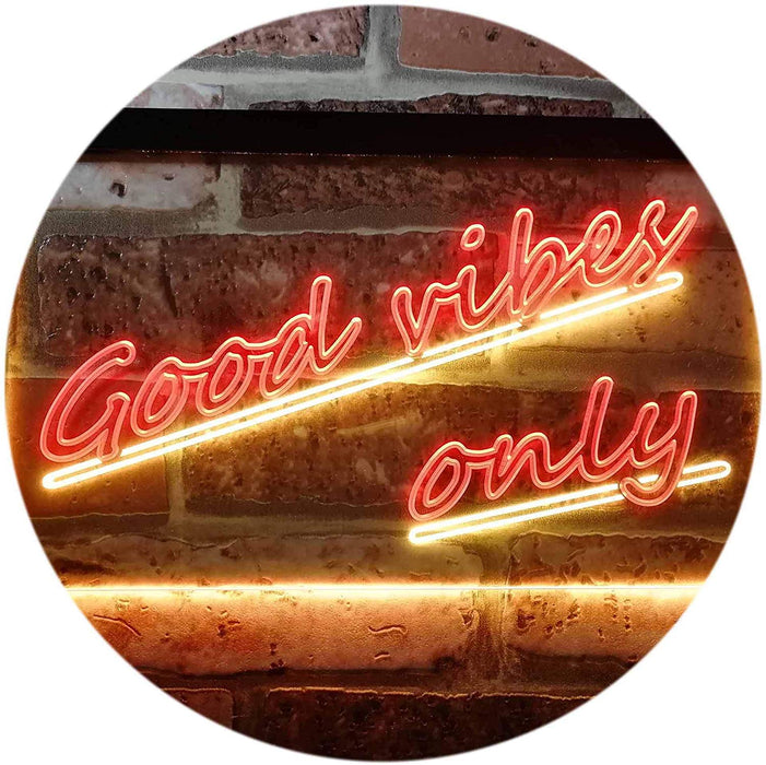 Good Vibes Only LED Light Sign - Way Up Gifts