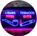 Cigar Pipes Tobacco Gifts LED Light Sign - Way Up Gifts