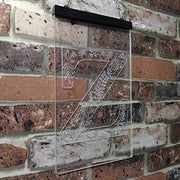 Family Name Letter Z Monogram Initial LED Light Sign - LED Gift Works