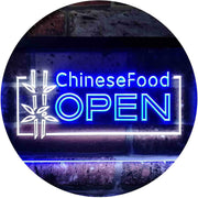 Open Restaurant Chinese Food LED Light Sign - LED Gift Works