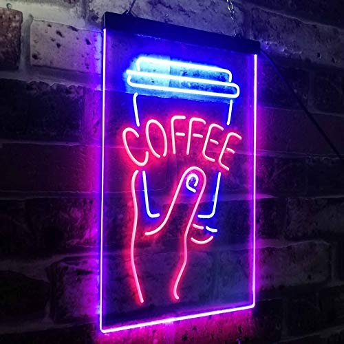 Coffee Cup To Go LED Light Sign - Way Up Gifts