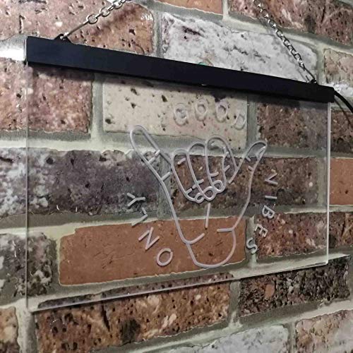 Good Vibes Only LED Light Sign - LED Gift Works