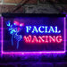 Beauty Salon Facial Waxing LED Light Sign - Way Up Gifts