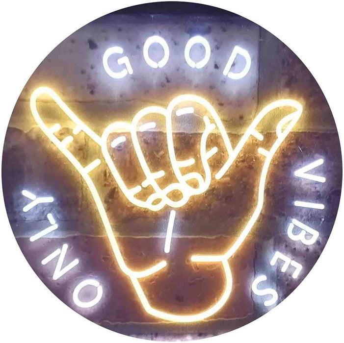 Good Vibes Only LED Light Sign - Way Up Gifts