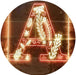 Family Name Letter A Monogram Initial LED Light Sign - Way Up Gifts