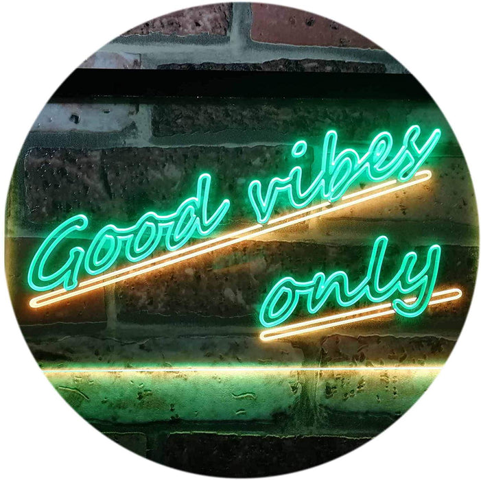 Good Vibes Only LED Light Sign - Way Up Gifts