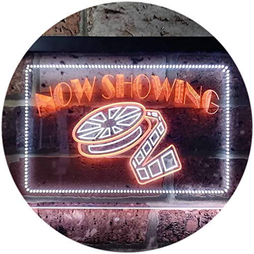 Movie Film Theater Now Showing LED Light Sign - LED Gift Works