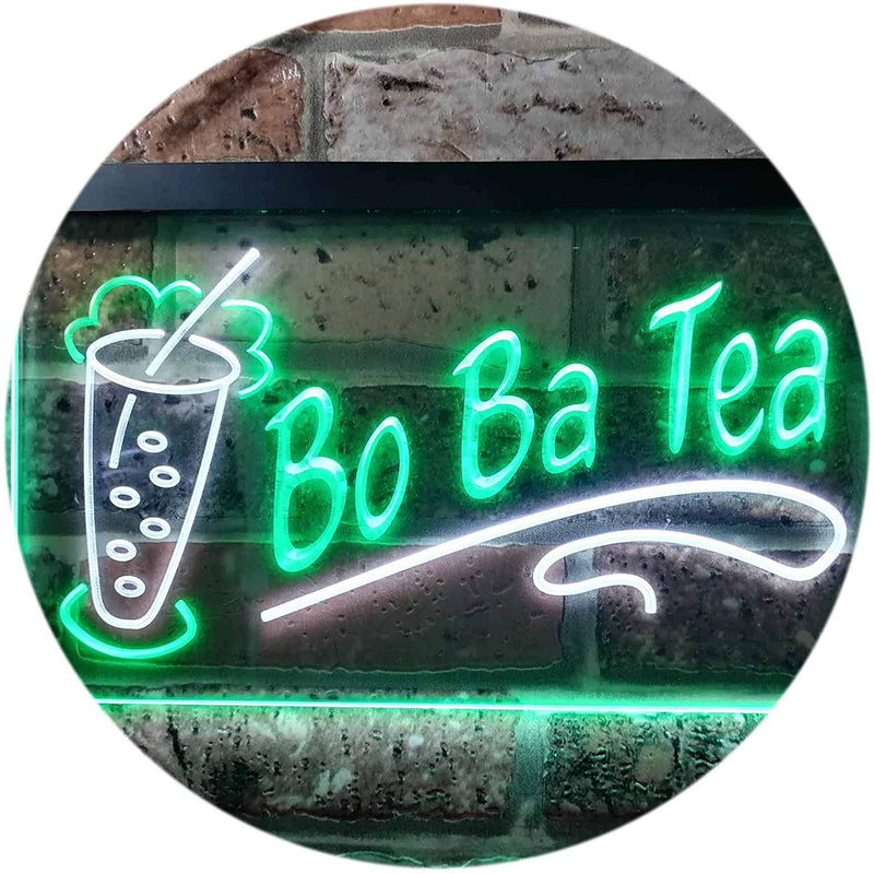 Boba Bo Ba Tea LED Light Sign - LED Gift Works