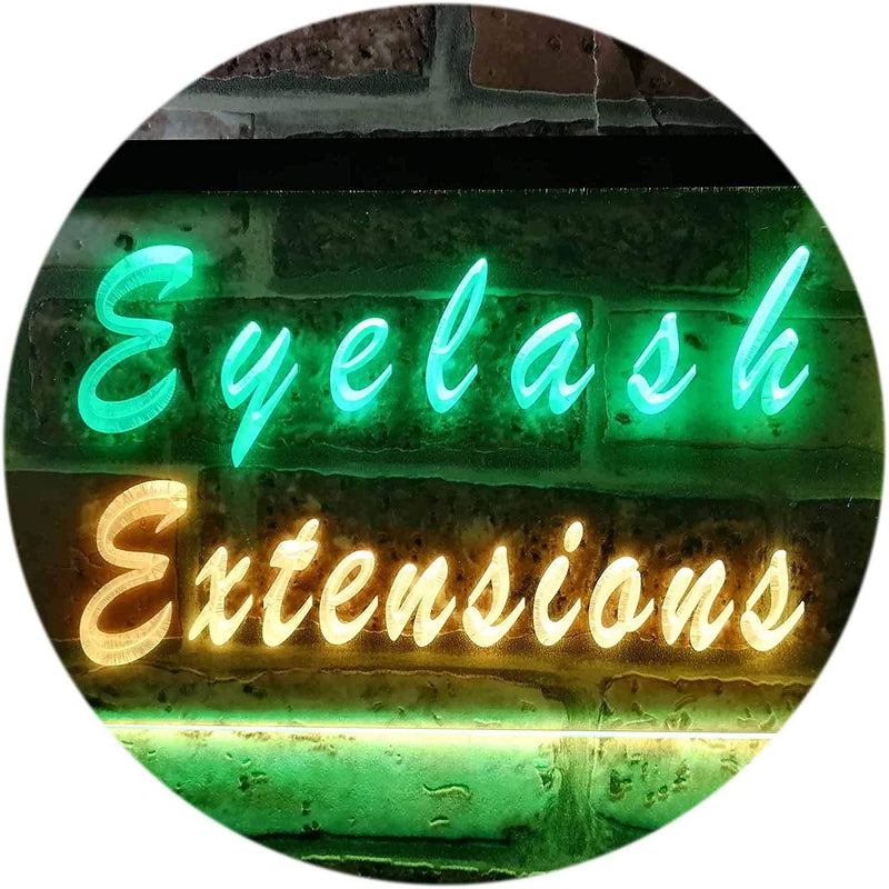 Beauty Salon Eyelash Extensions LED Light Sign - LED Gift Works