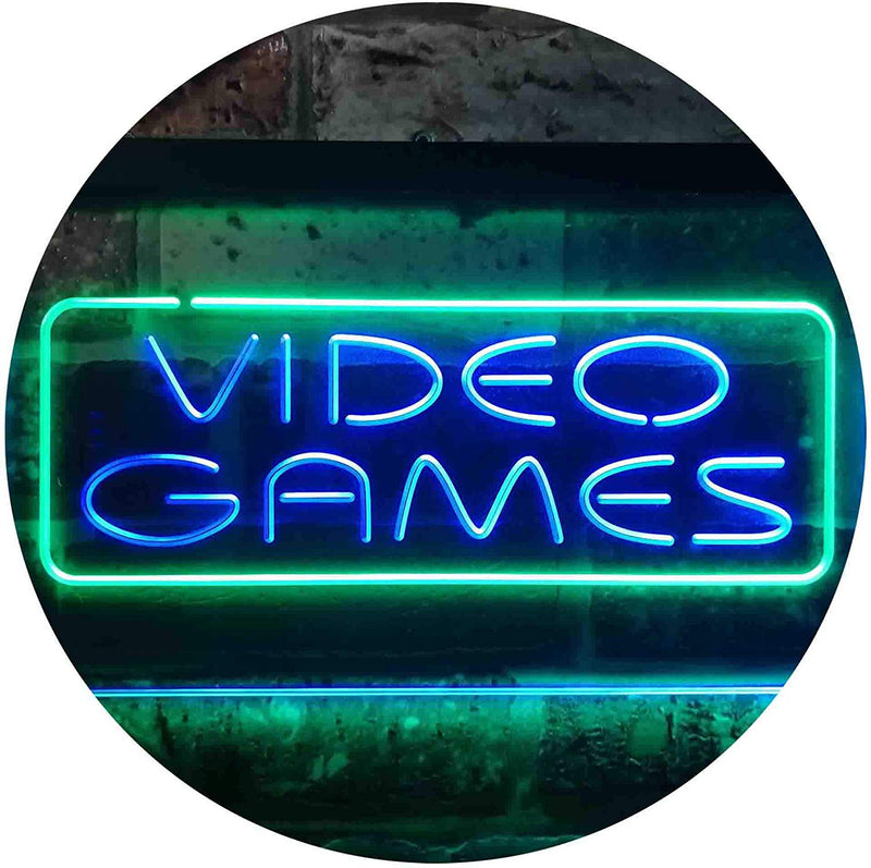 Video Games LED Light Sign - LED Gift Works