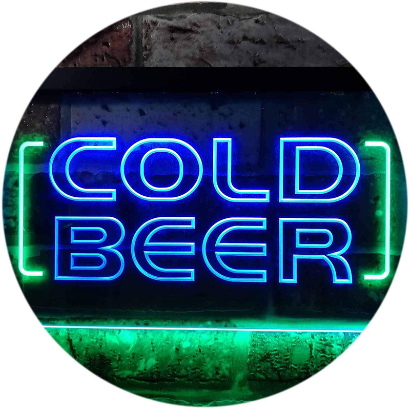 Cold Beer LED Light Sign - LED Gift Works