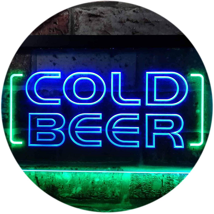 Cold Beer LED Light Sign - Way Up Gifts