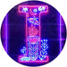 Family Name Letter I Monogram Initial LED Light Sign - Way Up Gifts