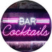 Bar Cocktails LED Light Sign - Way Up Gifts