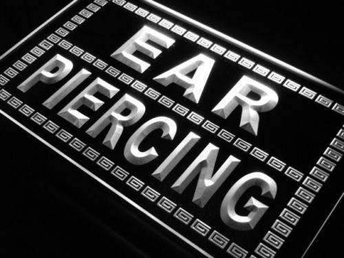 Ear Piercing LED Light Sign - LED Gift Works