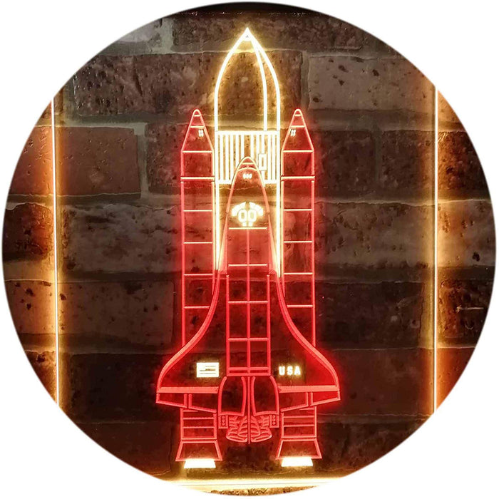 Astronaut Space Shuttle LED Light Sign - Way Up Gifts