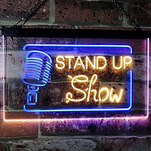 Comedy Comedian Stand Up Show LED Light Sign - LED Gift Works