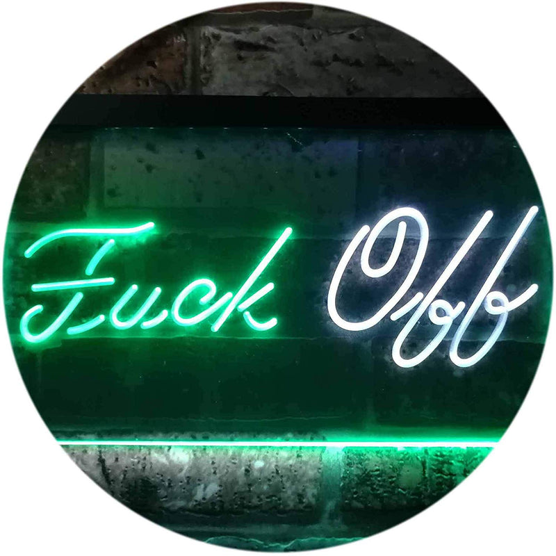 Fuck Off LED Light Sign - LED Gift Works